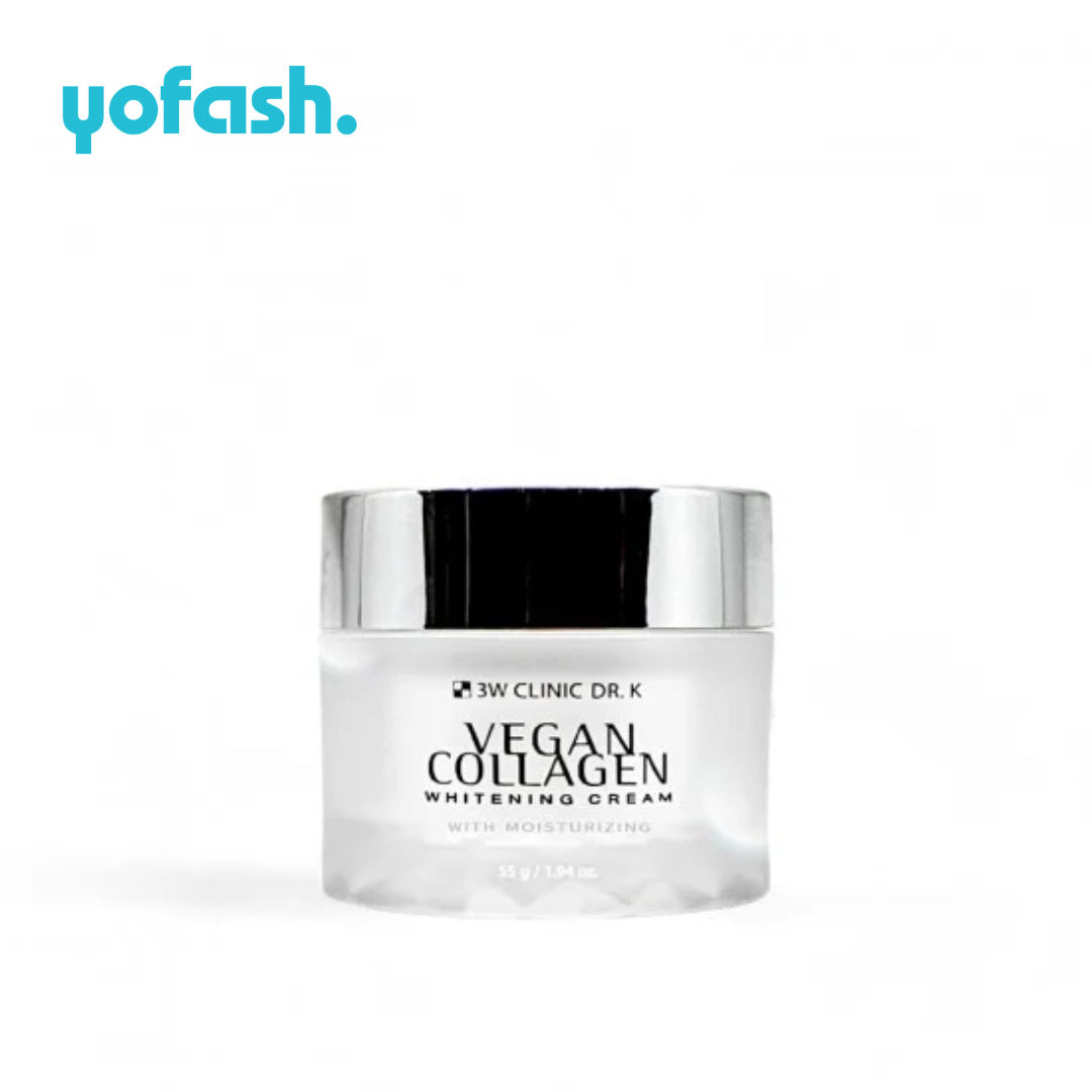 3W CLINIC DR.K VEGAN COLLAGEN WHITE CREAM 55ML