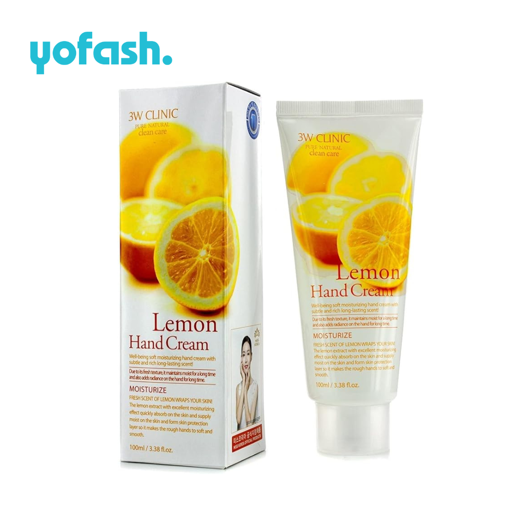 3W Clinic Lemon Hand Cream 100ml