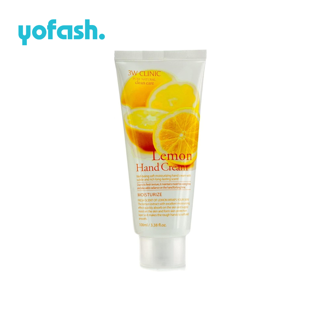 3W Clinic Lemon Hand Cream 100ml