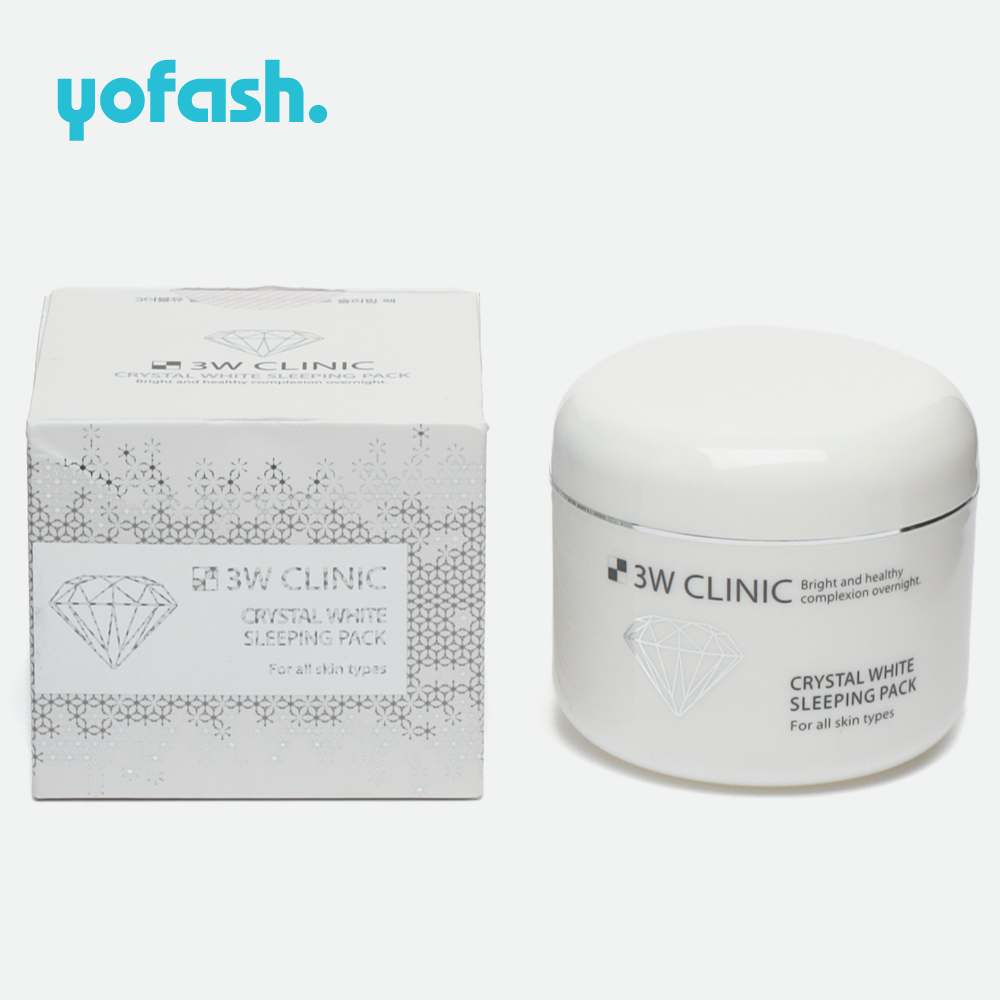 3W Clinic Crystal White Sleeping Pack 100ml