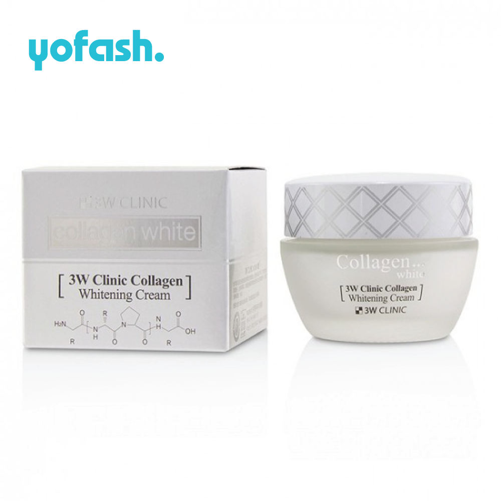 3W Clinic Collagen Whitening Cream 60ml