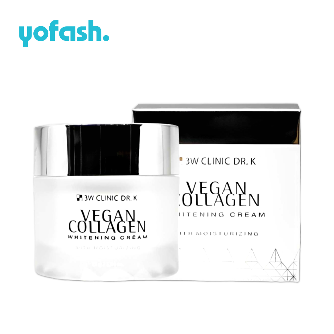 3W CLINIC DR.K VEGAN COLLAGEN WHITE CREAM 55ML