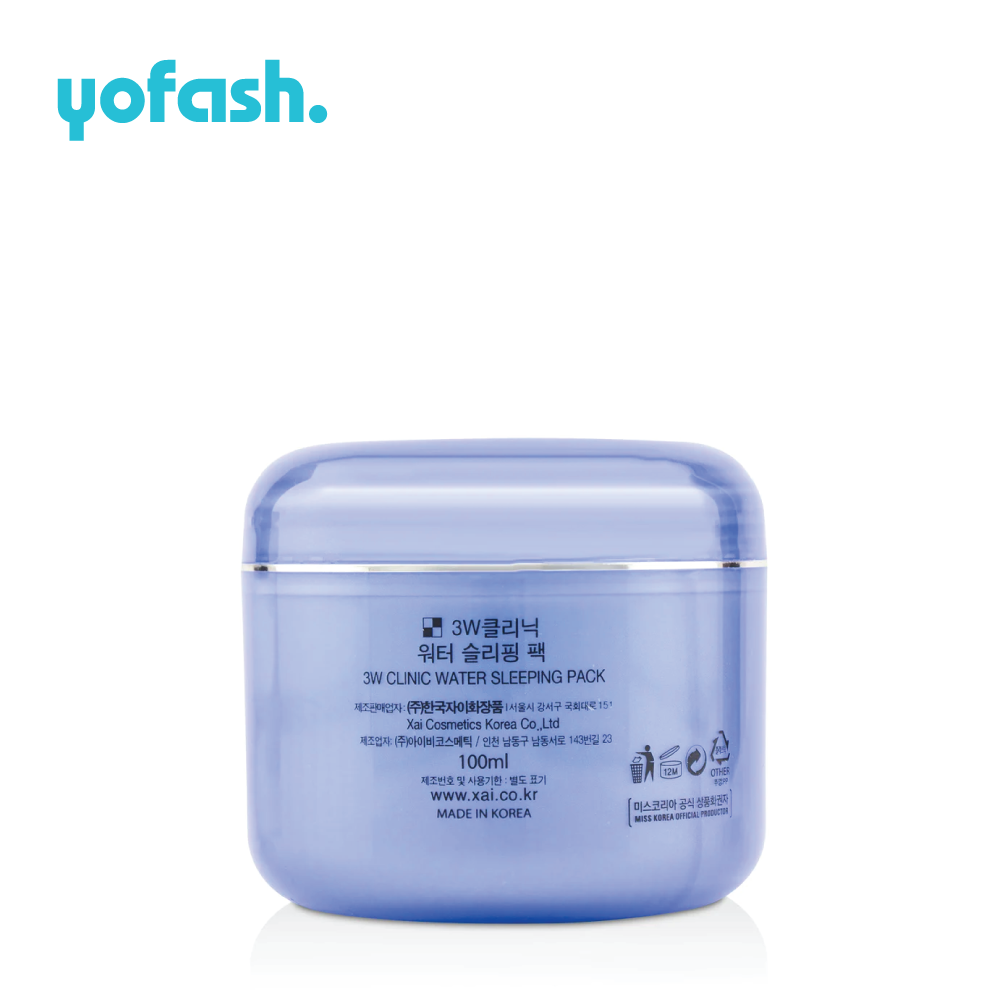 3W Clinic Water Sleeping Pack 100ml