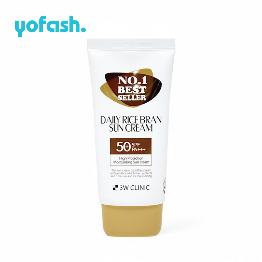 3W CLINIC DAILY RICE BRAN SUN CREAM 70ML