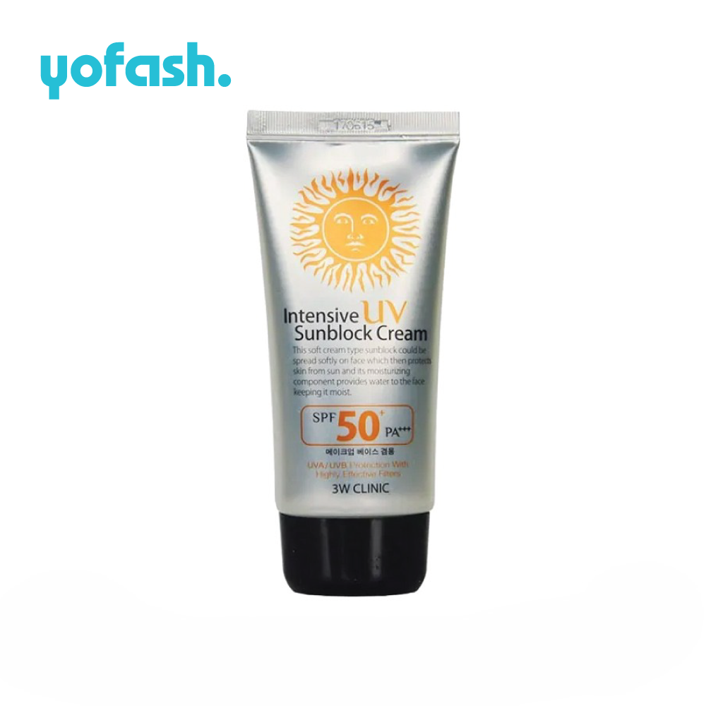 3W Clinic Intensive UV Sunblock Cream 70 ml