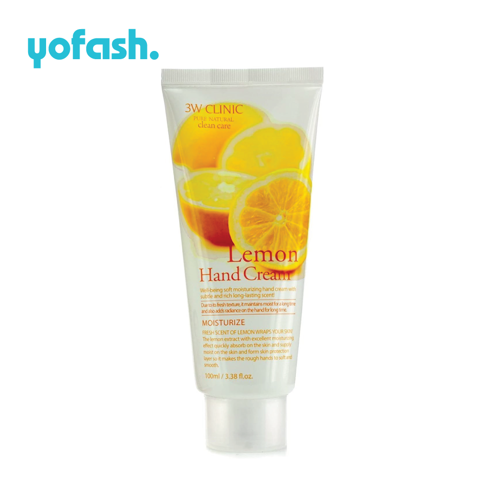 3W Clinic Lemon Hand Cream 100ml