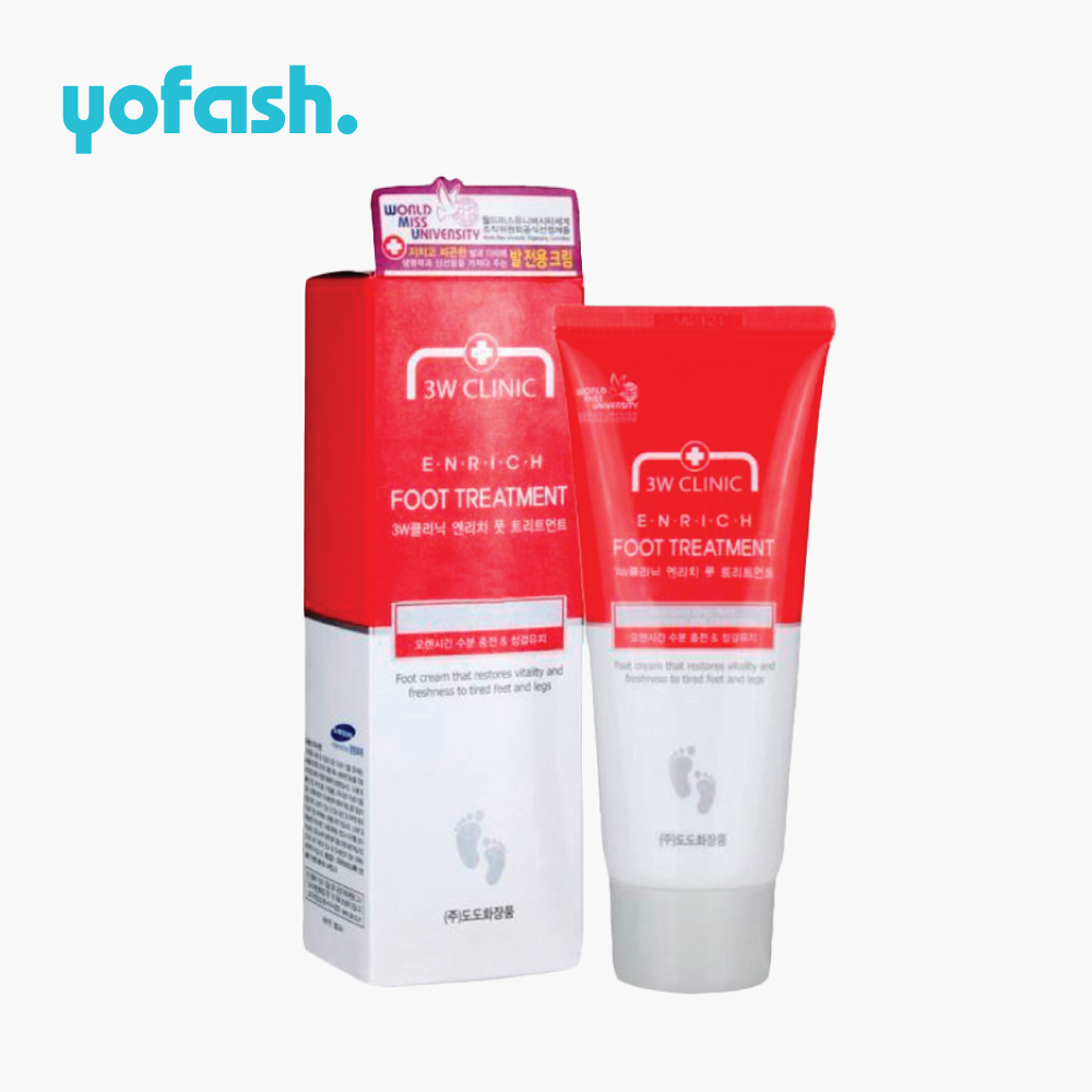 3w Clinic Enrich Foot Treatment 100ml