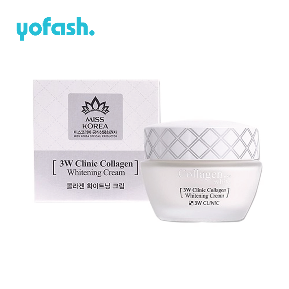 3W Clinic Collagen Whitening Cream 60ml