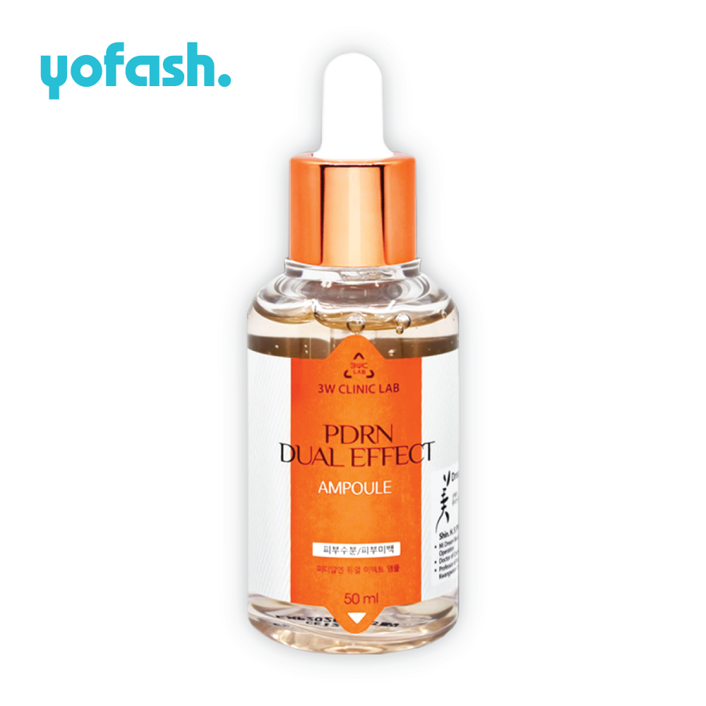 3W CLINIC PDRN DUAL EFFECT AMPOULE 50ML