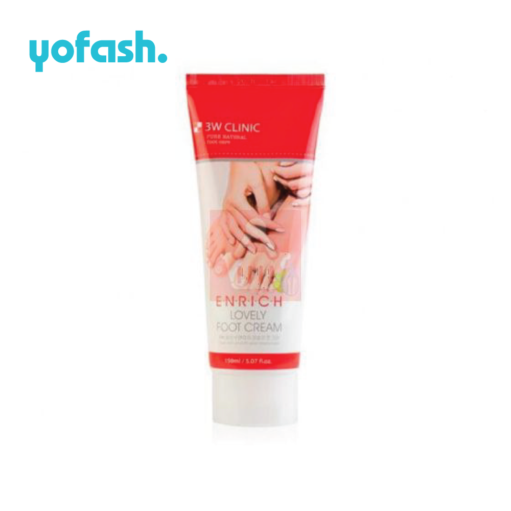 3w Clinic Enrich Lovely Foot Cream 150ml