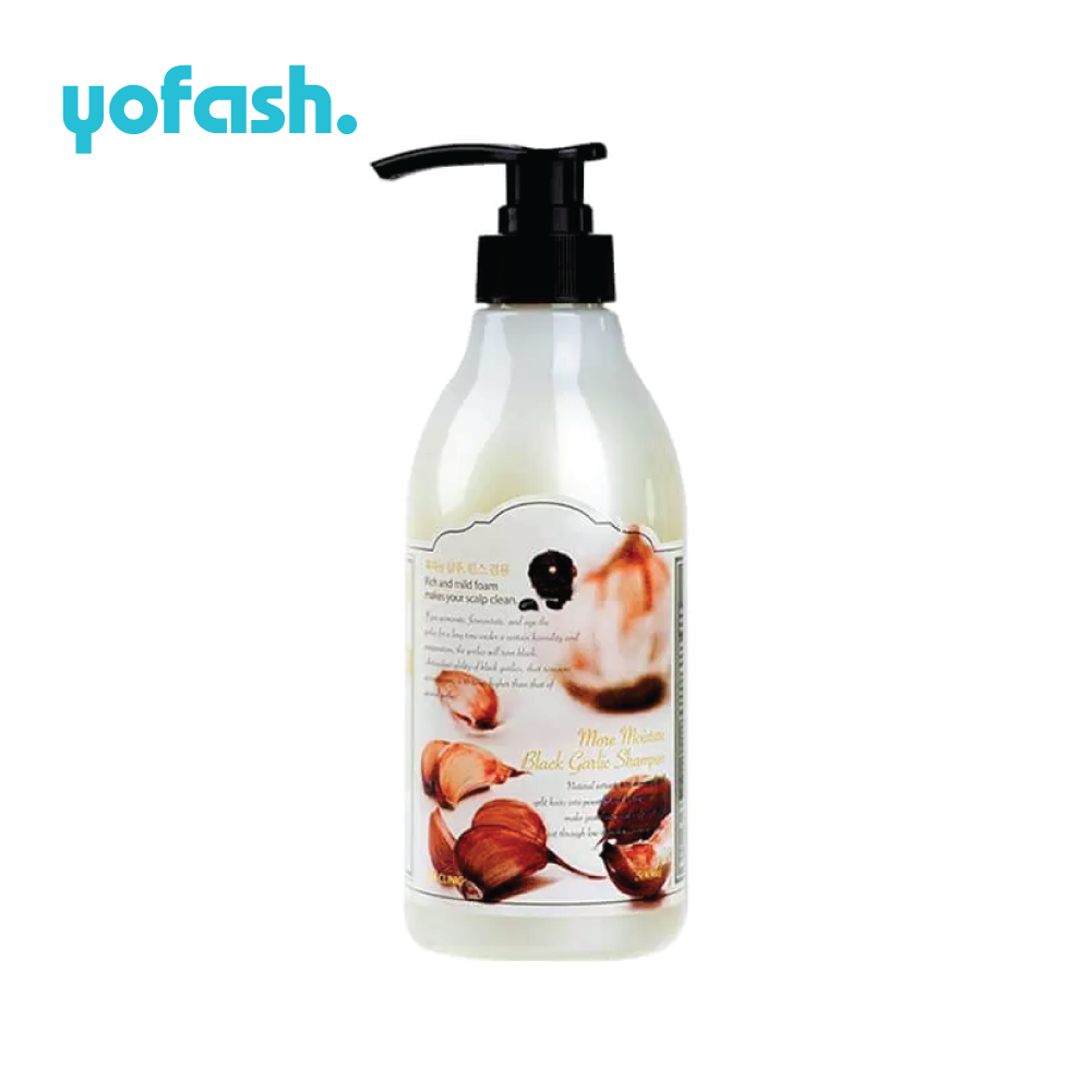 3W Clinic Black Garlic Shampoo 500ml