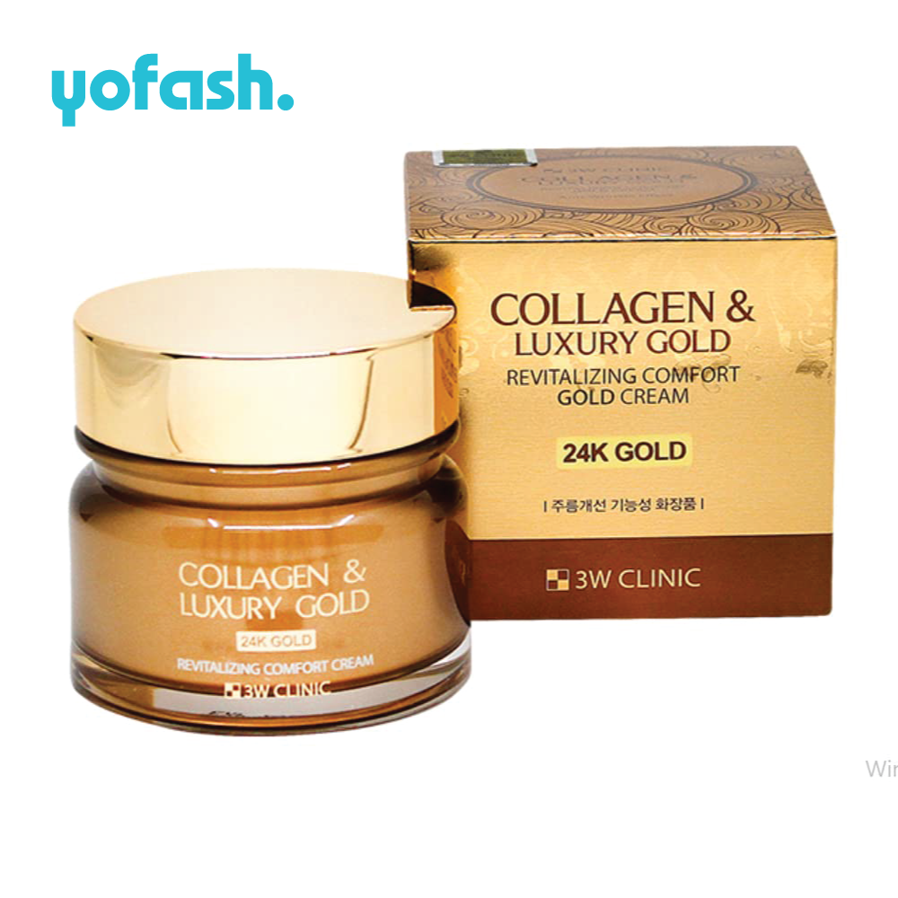 3W Clinic Collagen and Luxury Gold Cream 100ml