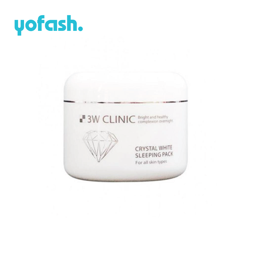 3W Clinic Crystal White Sleeping Pack 100ml