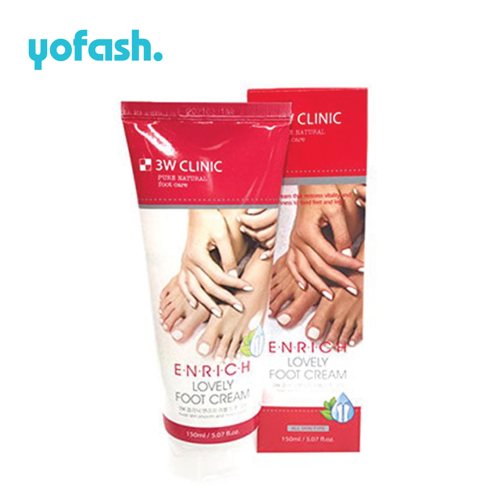 3w Clinic Enrich Lovely Foot Cream 150ml