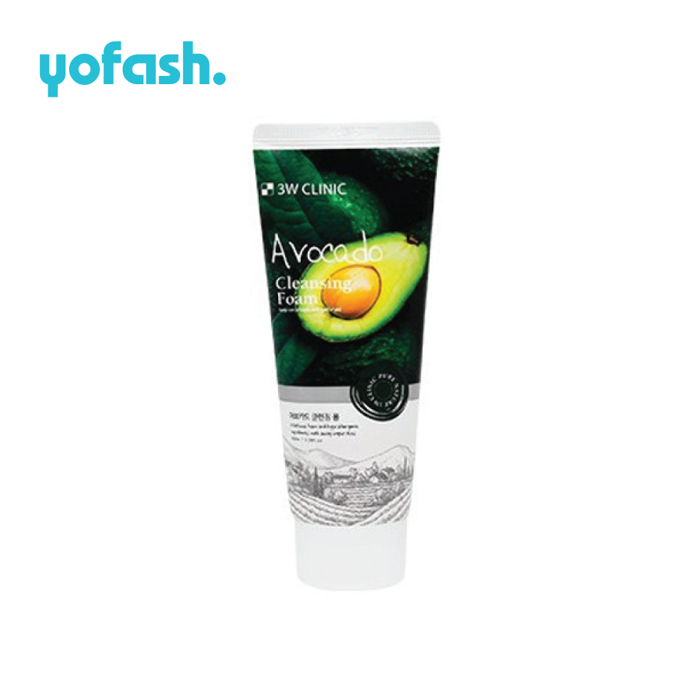3W Clinic Avocado Cleansing Foam 100ml