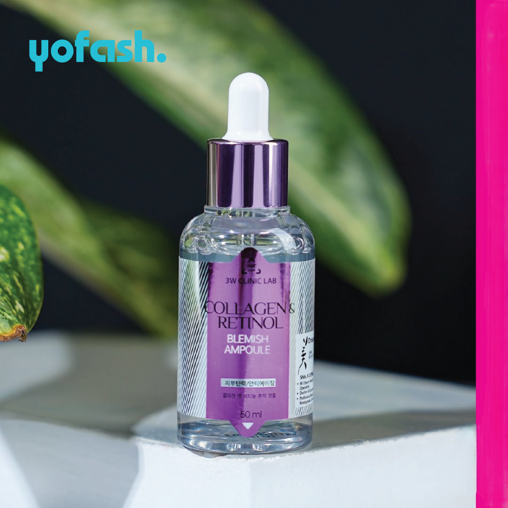 3W CLINIC LAB COLLAGEN & RETINOL BLEMISH AMPOULE 50ML