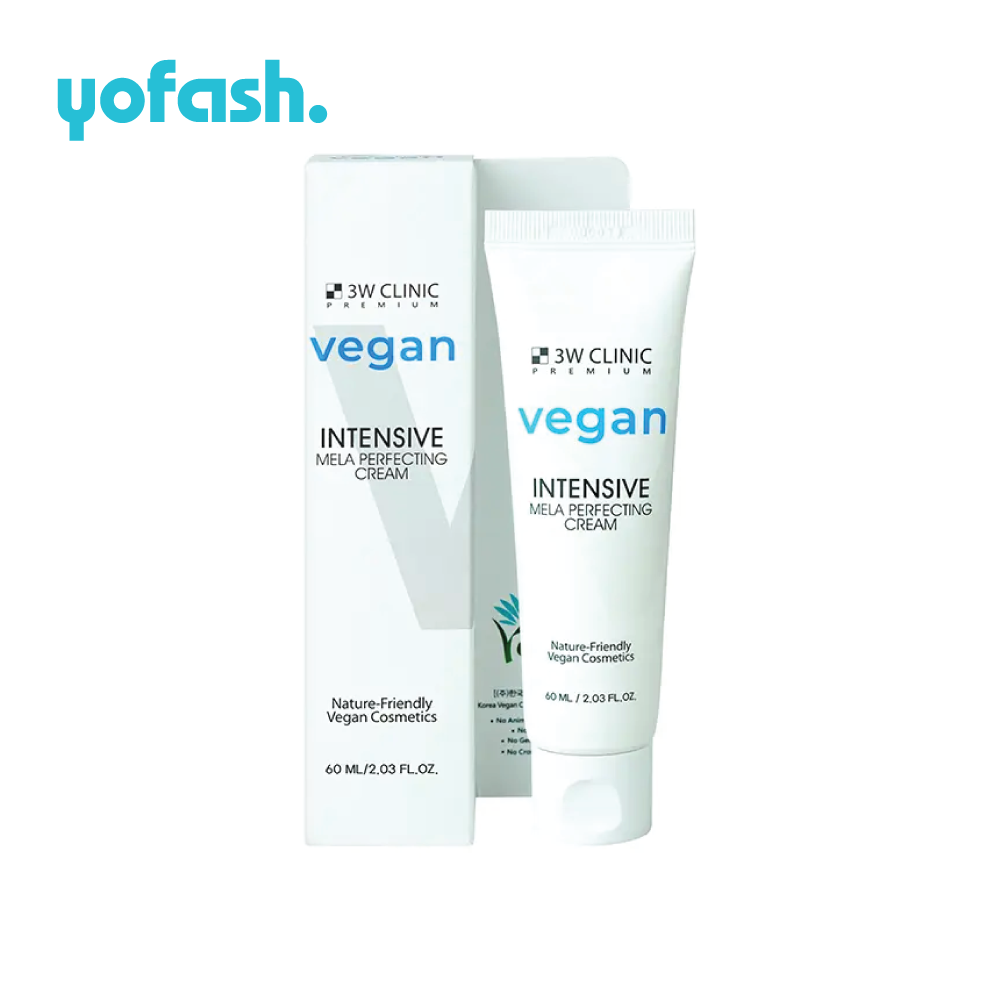 3W CLINIC PREMIUM VEGAN INTENSIVE MELA PERFECTING CREAM 60ML