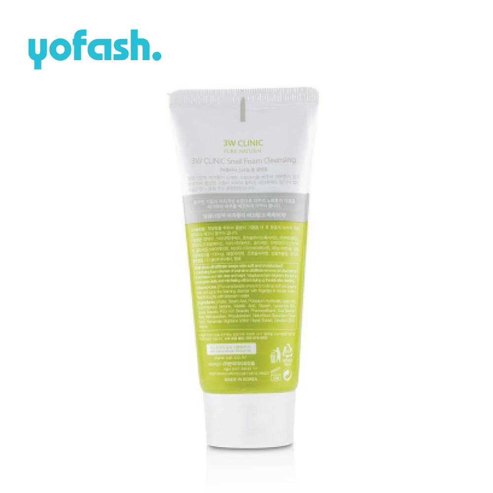 3W Clinic Snail Foam Cleansing (Anti Sebum) 100 ml