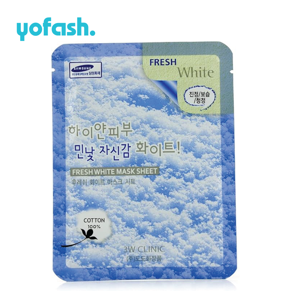 3W Clinic Fresh White Mask Sheet 23g