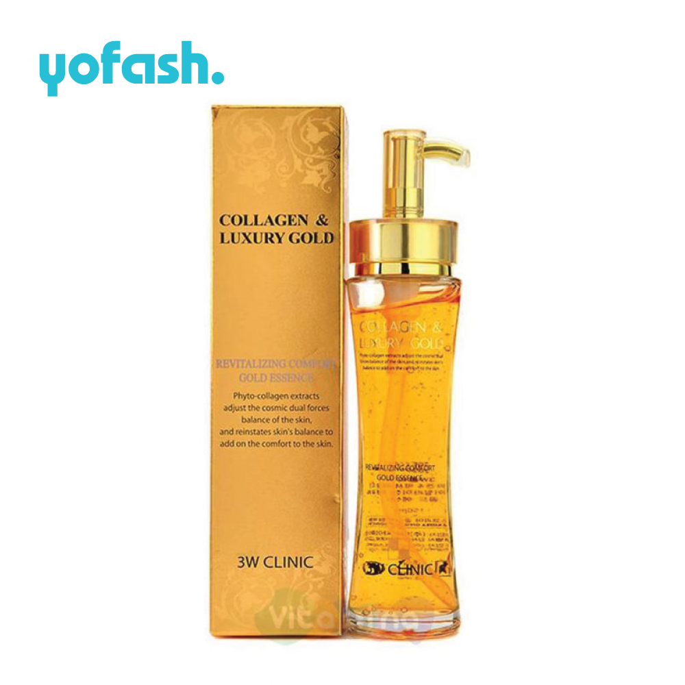 3W Clinic Collagen and Luxury Gold Essence 150ml