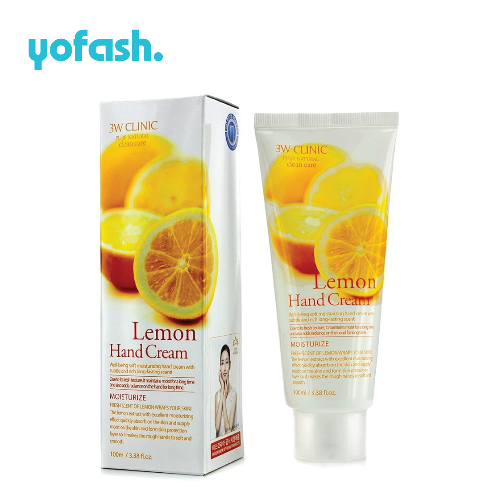 3W Clinic Lemon Hand Cream 100ml