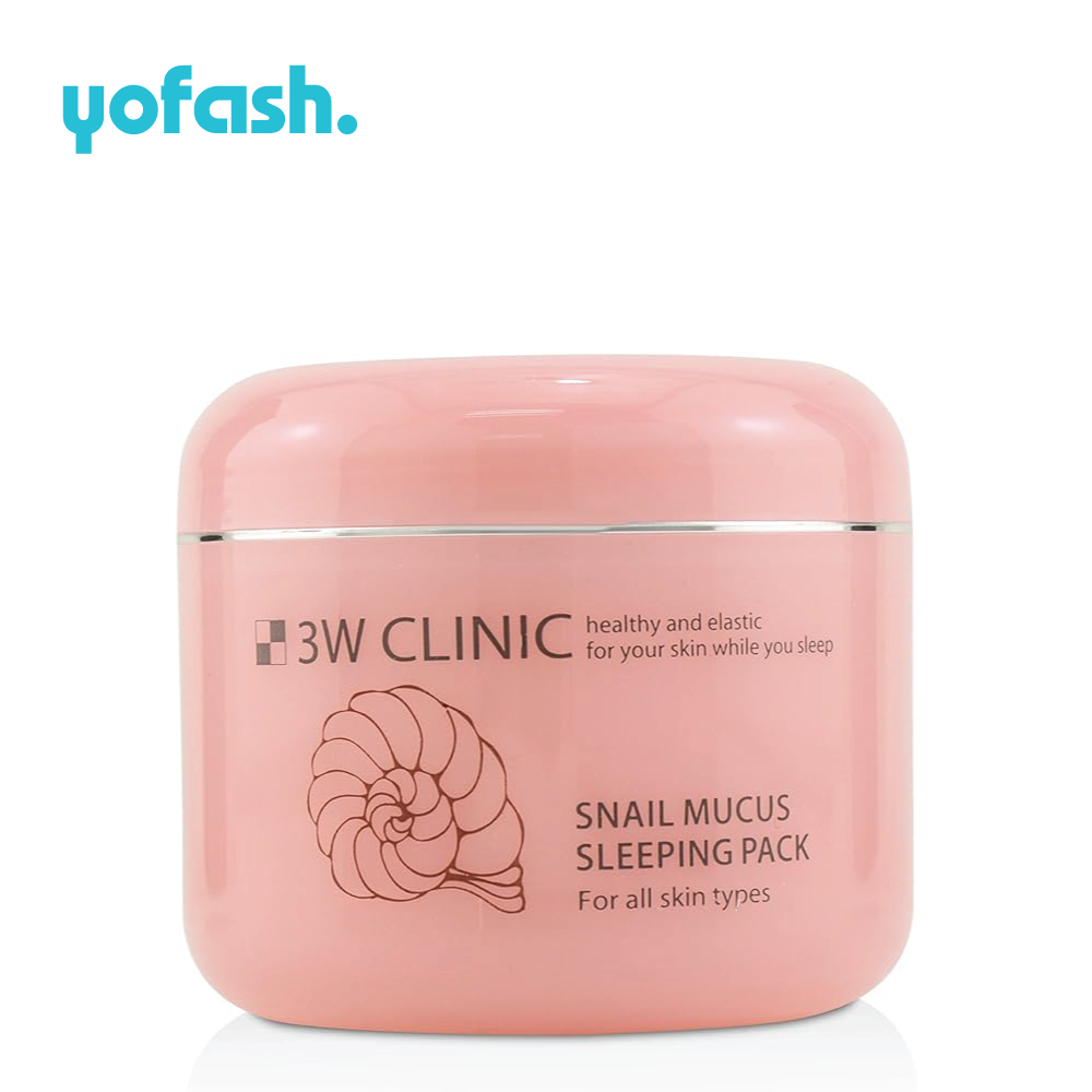 3W Clinic Snail Mucus Sleeping Pack 100 ml