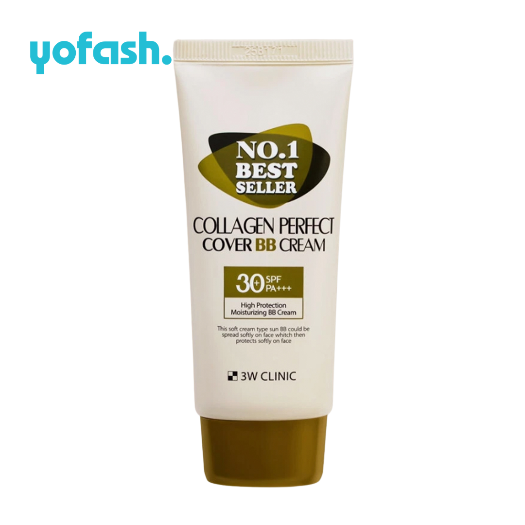 3W CLINIC COLLAGEN PERFECT COVER BB CREAM 50MLL