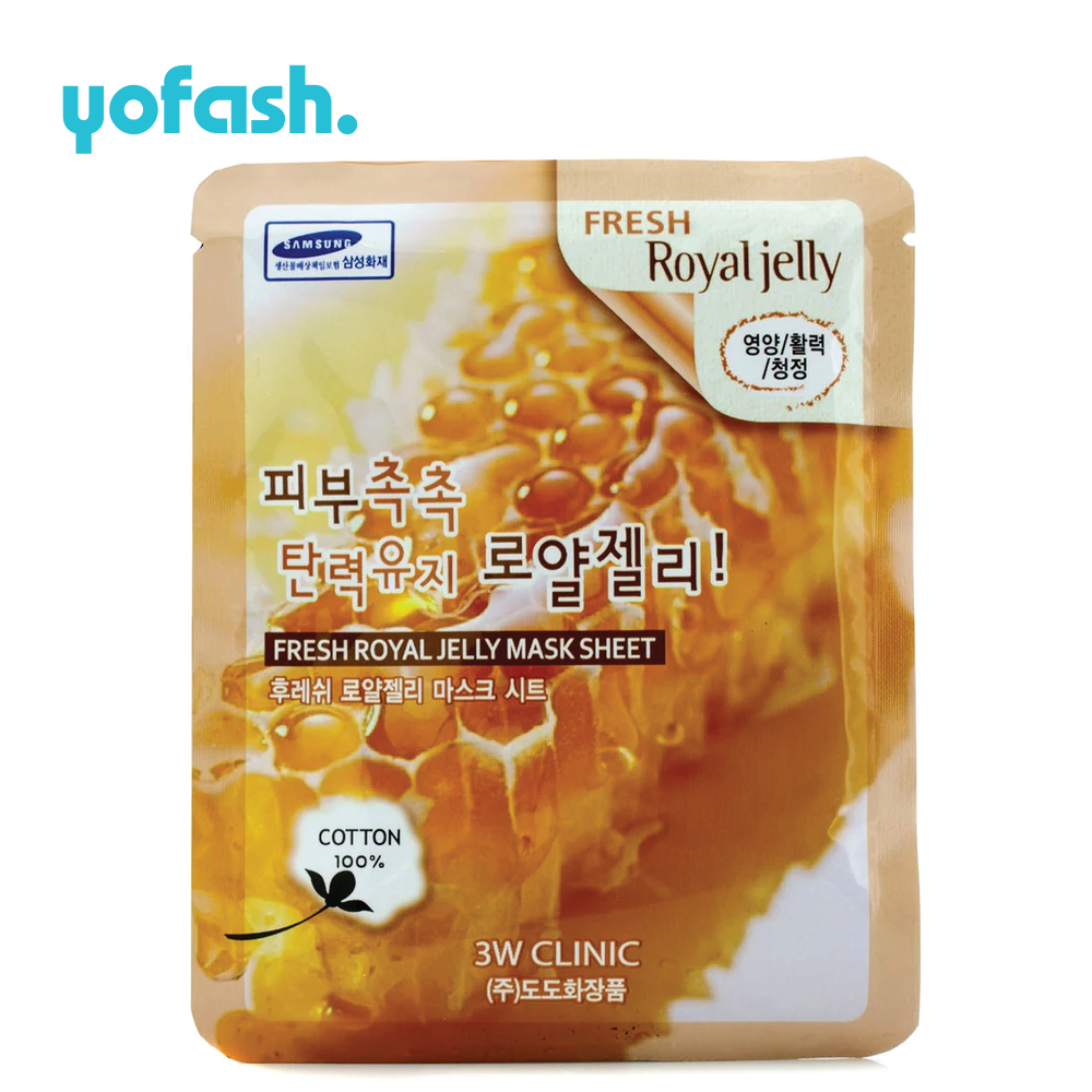3W Clinic Fresh ROYAL JELLY Mask Sheet 23g
