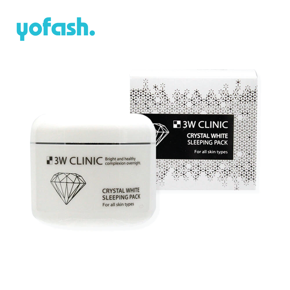 3W Clinic Crystal White Sleeping Pack 100ml