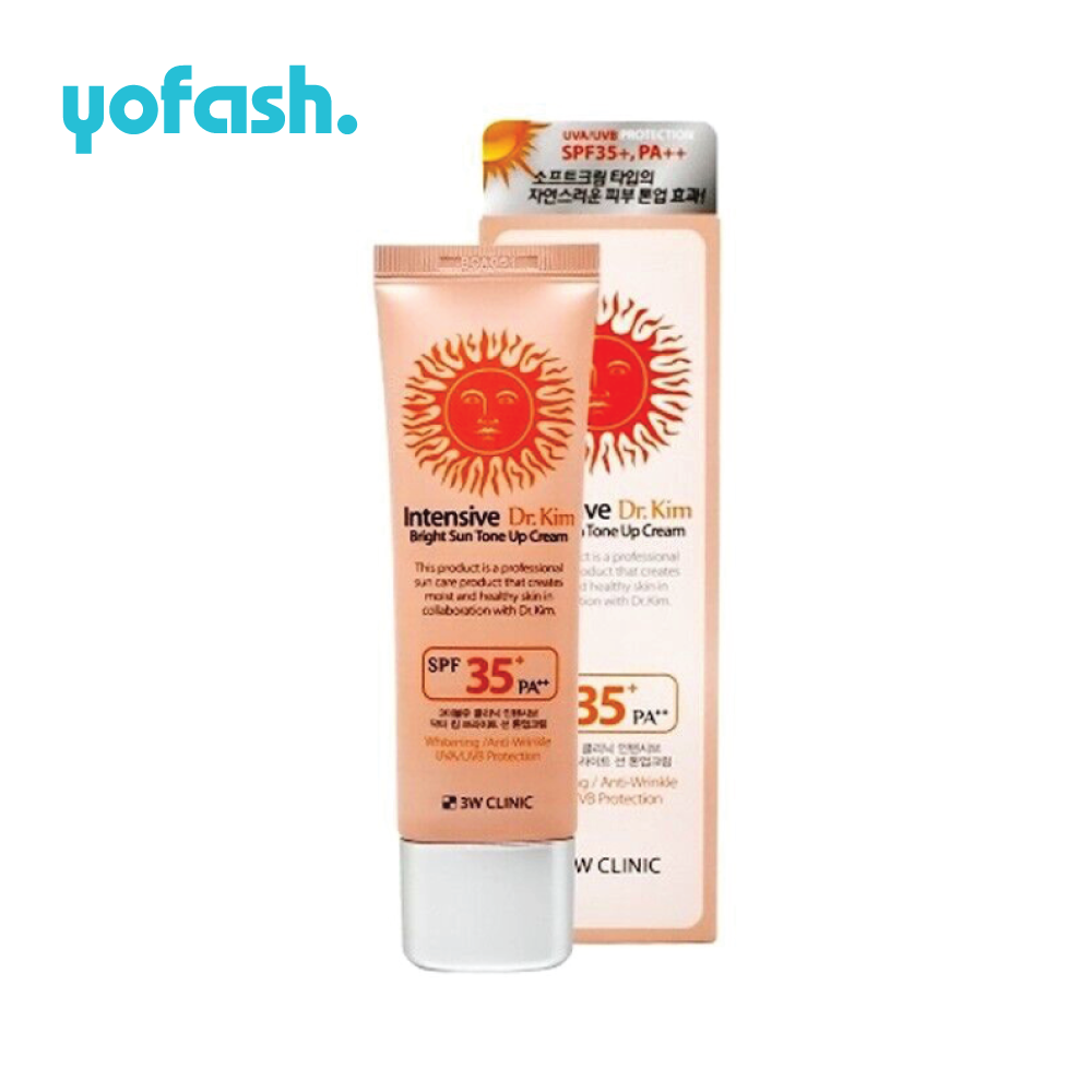 3W CLINIC INTENSIVE DR. KIM BRIGHT SUN TONE UP CREAM 50ML