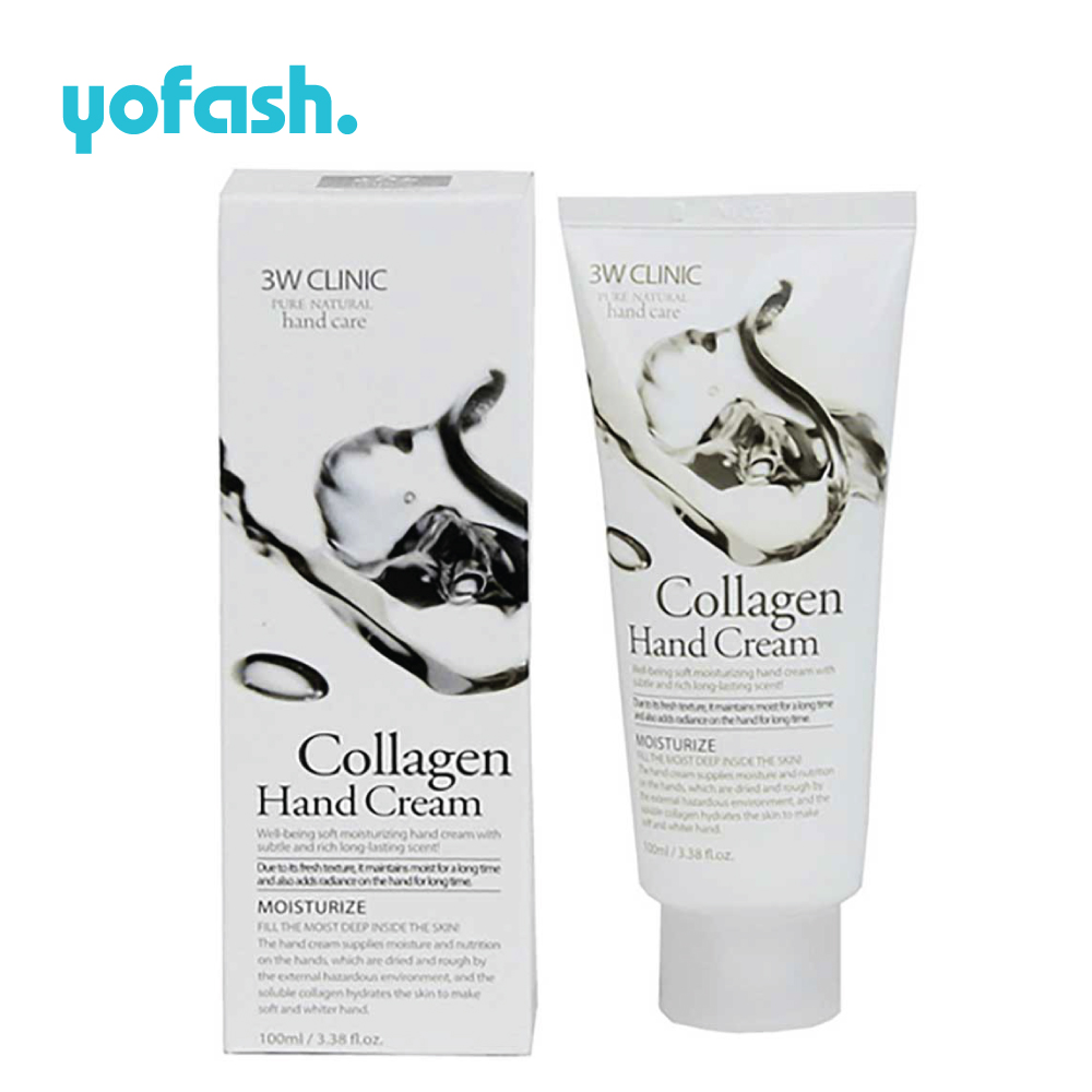 3W Clinic Collagen Hand Cream 100ml