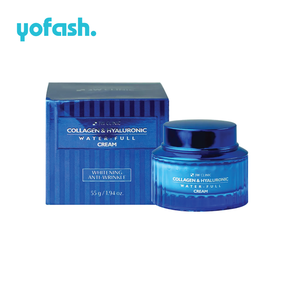 3W CLINIC COLLAGEN & HYALURONIC WATER FULL EYE CREAM 35ML