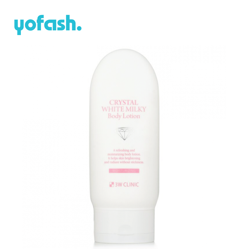 3W Clinic Crystal White Milky Body Lotion 150ml