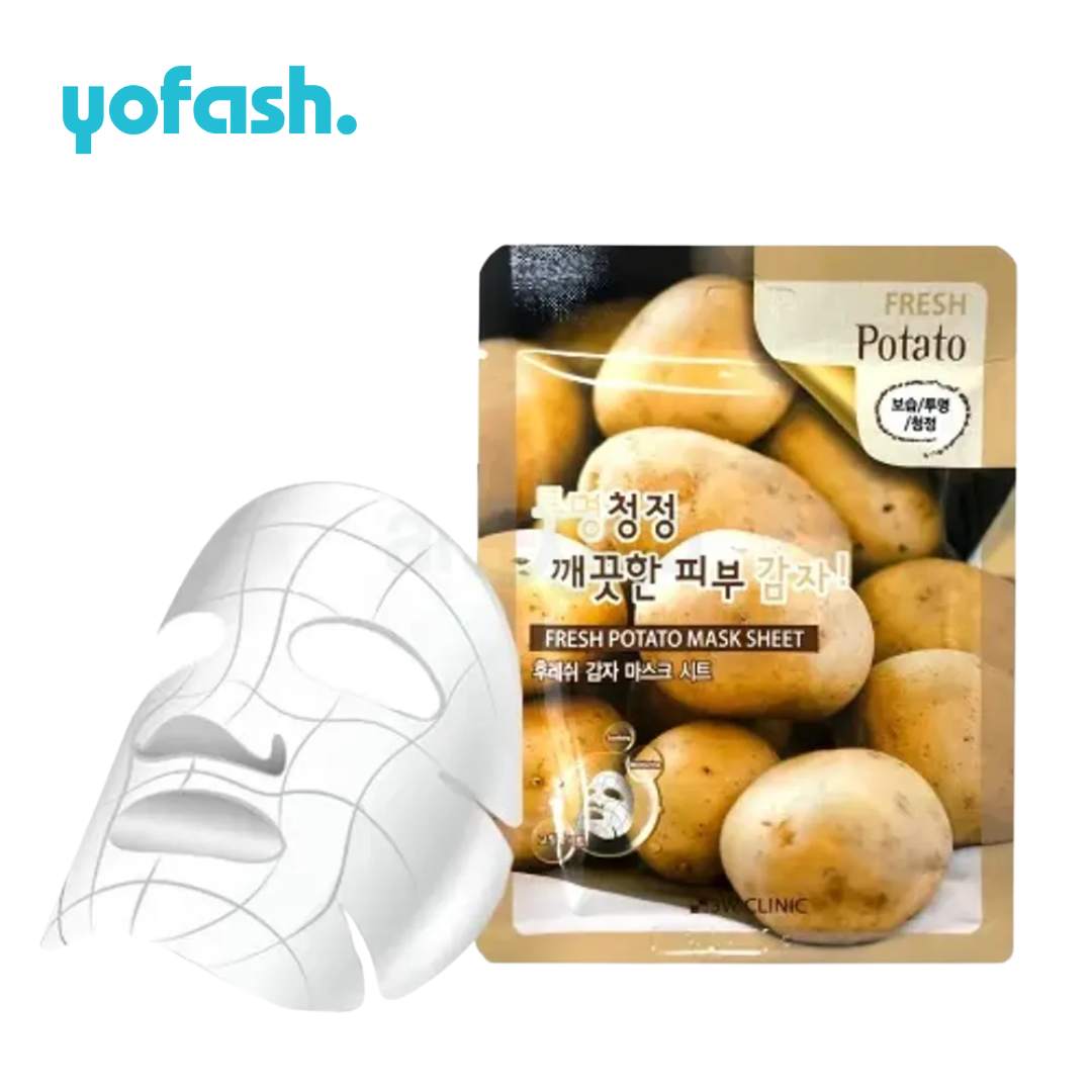 3W Clinic Fresh POTATO Mask Sheet 23g