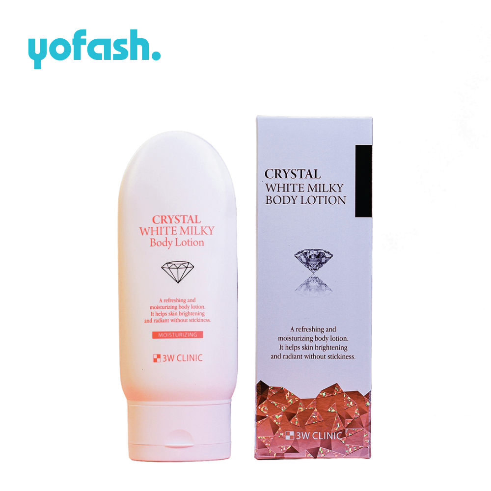 3W Clinic Crystal White Milky Body Lotion 150ml